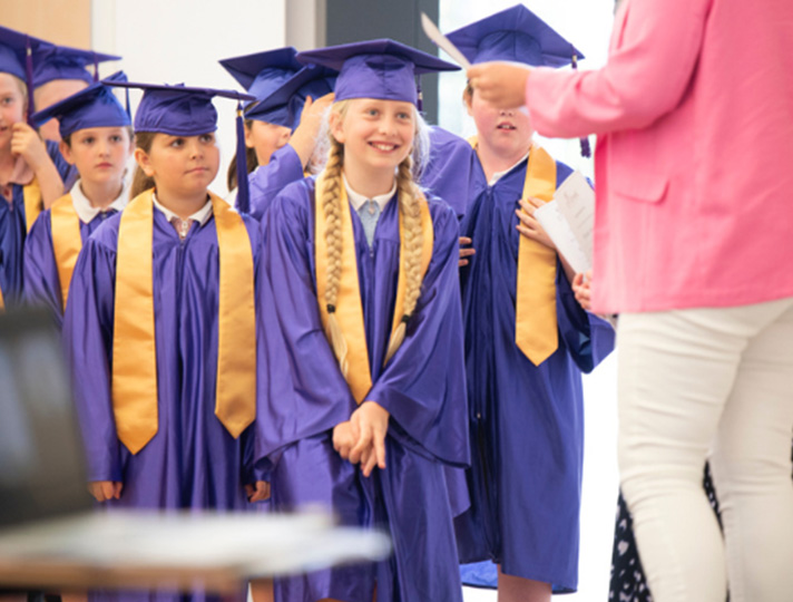 Children at the Children's University graduation